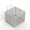 Anysizebasket Rectangular Wire Mesh Basket: 12Lx12Wx9H, 304 SS, 1/4 Rod Frame, Stacking Handles, Mesh: 4 x .063 TMT-120120090-A04S - alternate 1